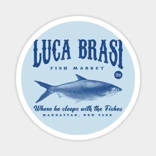 Luca Brasi Fish Market Magnet